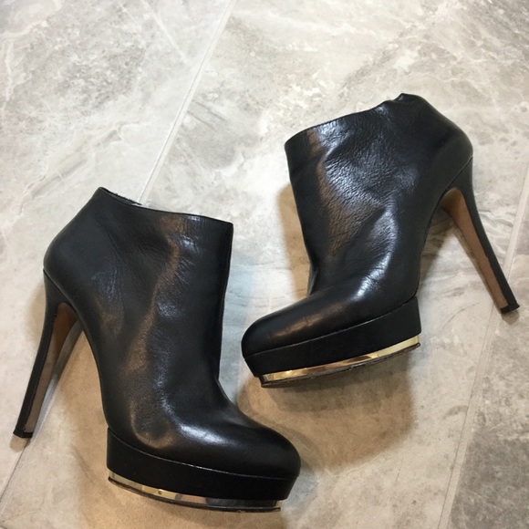 Vince Camuto Shoes - Vince Camuto Platform Stiletto Leather Booties